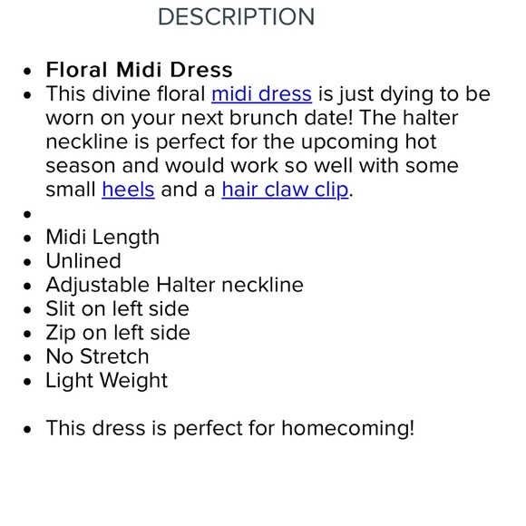 BNWT Beginning Boutique Green Floral Summer Dress - Picture 7 of 7